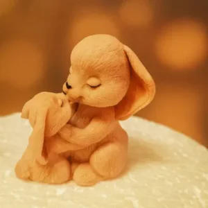 Фигурка в виде двух зайчиков