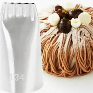 Кондитерская насадка «Гребешок» из нержавеющей стали.