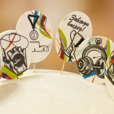 Набор мастичных топперов “Sport”