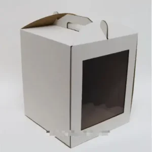 Коробка для торта размером 28×28×30 см