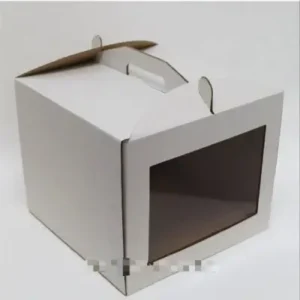 Коробка для торта 23×23×21 см