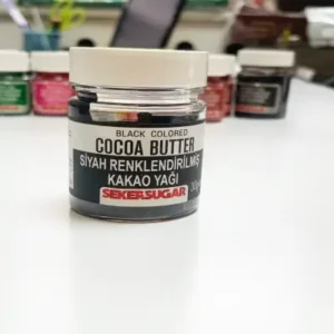 Жирорастворимый пищевой краситель Şeker Sugar (Турция), цвет чёрный, 7 гр