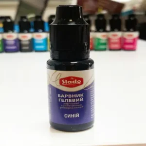 Гелевый пищевой краситель Slado 20мл Синий