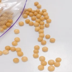 Рисовые шарики в белом шоколаде со вкусом карамели 50 гр