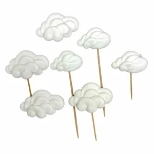 Украшение «Облачка 2D», 7 элементов.