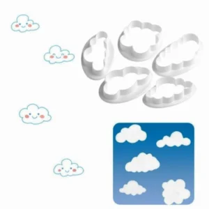 Вырубка «Тучки», набор 5 шт.