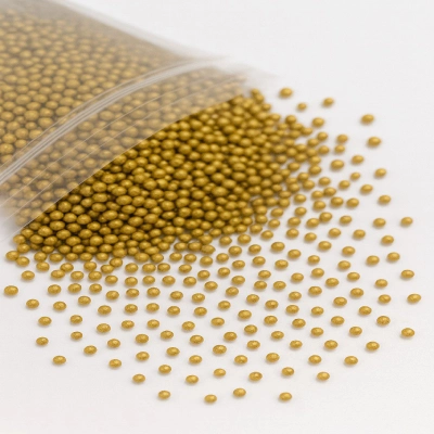 Посыпка металлизированная золотая 50 гр.