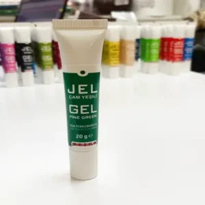 Гелевый пищевой краситель Pine Green, 20 гр — тёмно-зелёный. Турция