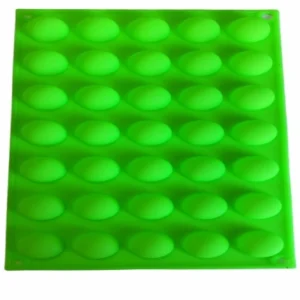 Форма силиконовая полусферы 35 шт., 17×29,5 см.