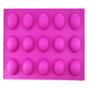 Форма силиконовая полусферы 15 шт., 29×17 см.