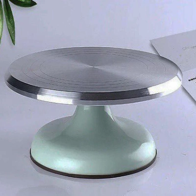 Поворотный столик металлический, 28 см.