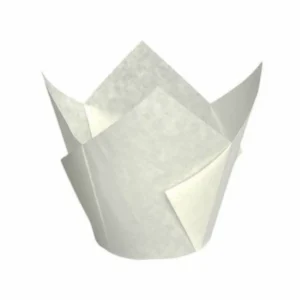 Форма для выпечки «Тюльпан» белая.