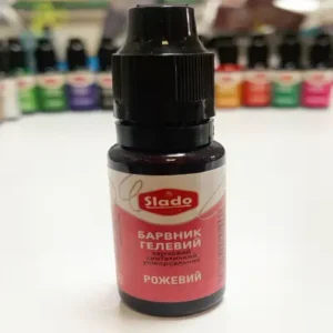 Гелевый пищевой краситель Slado 20мл Розовый