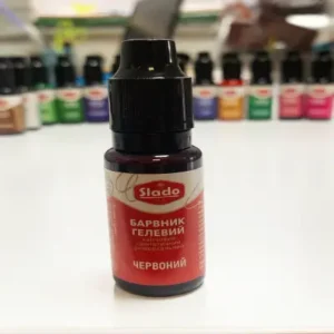 Гелевый пищевой краситель Slado 20мл Красный