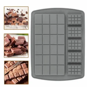 Силиконовая форма «Шоколадка Микс» для конфет и шоколада.