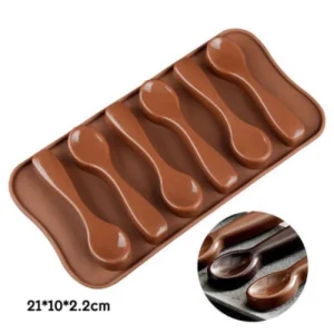 Силиконовая форма «Ложечки» для шоколада. 1