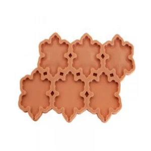 Форма силиконовая “Снежинка”, 6 шт., 5×5 см.