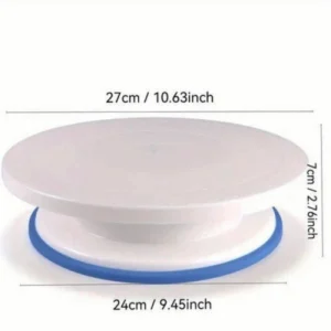 Поворотный столик для торта, 27 см.