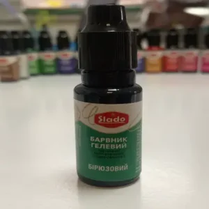 Гелевый пищевой краситель Slado 20мл Бирюзовый