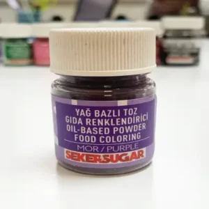 Жирорастворимый пищевой краситель Şeker Sugar (Турция), цвет фиолетовый, 7гр
