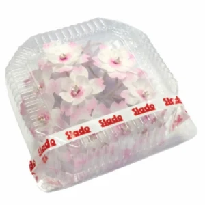 Вафельные анемоны розовые, набор 30 штук.