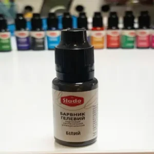 Гелевый пищевой краситель Slado 20мл Белый
