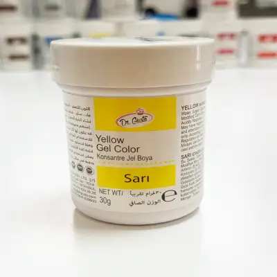 Краситель пищевой пастообразный Желтый Dr. Gusto, 30 гр