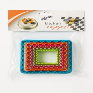 Набор форм для печенья, 5 шт. Размеры: 7–3 см.