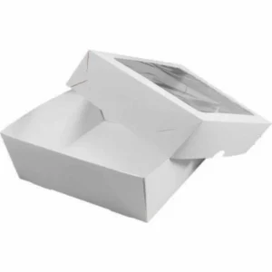 Коробка для бенто-торта с окошком. 20*20*11см