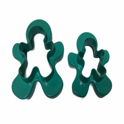 Вырубки «Пряничный человечек», 2 шт. Размеры: 13 см, 11 см, 8,5 см, 6,5 см.