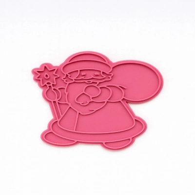 Вырубка с оттиском «Дед Мороз» 10 см.