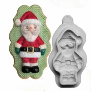 Силиконовая форма Санта Клаус 7,5 см