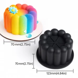 Силиконовая форма для бенто-тортов 12,3×7 см.