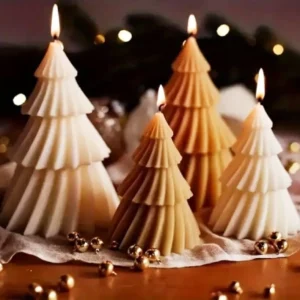 Силиконовый молд ёлочка 3D.