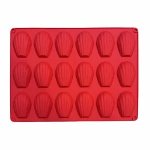 Силиконовая форма для мадлен, 18 ячеек.