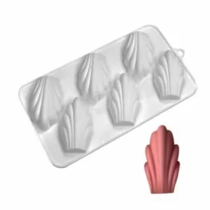 Форма для мадлен, 6 ячеек.