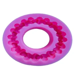 Силиконовый молд “Малиновый венок” 16,5 см.