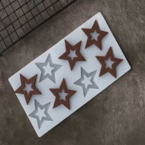 Силиконовая форма «Звёздочки» 5 см