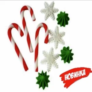 Новогодний набор кондитерских украшений