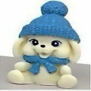 Кондитерское украшение «Зайчик в голубой шапочке»