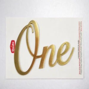 Золотой топпер One