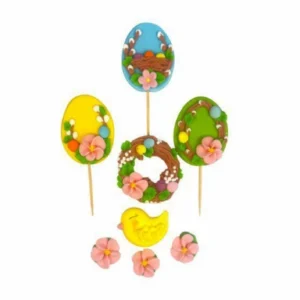 Пасхальный набор кондитерских украшений