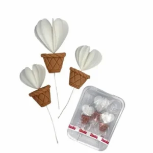 Вафельный декор «Воздушные шары», 3 шт.