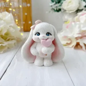 Зайка из шоколадной глазури, 1 шт.